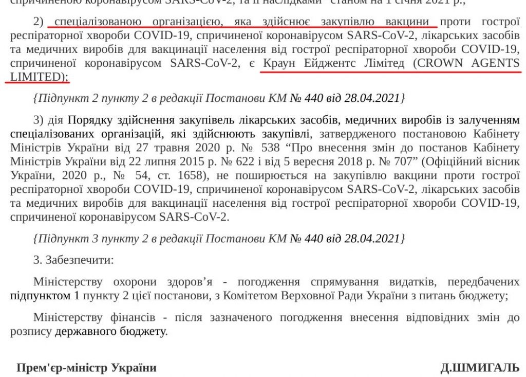 Хто управляє коштами українців або вакцинація від англійської Корони